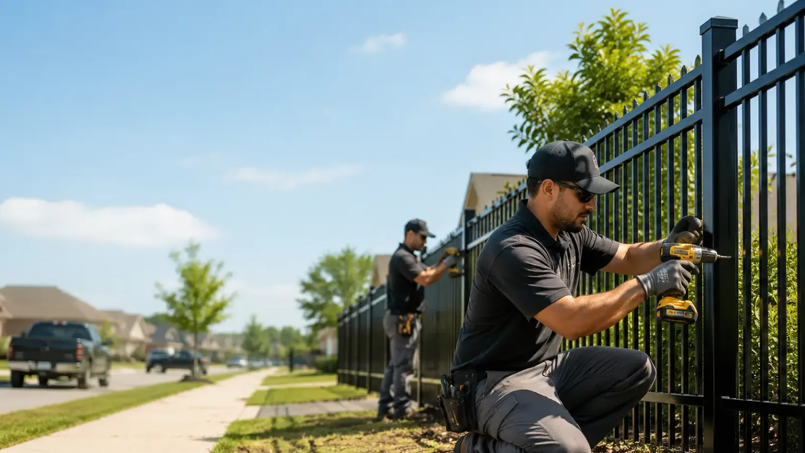 Metal Fence Installation in New Iberia, LA